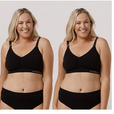 Bella Bodies Bamboo Ultimate Adjustable Bra 2 Pack