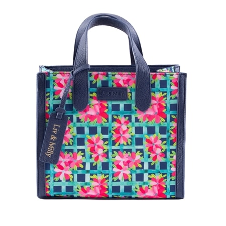 Liv & Milly Alice Mini Tote Bag with Removable Crossbody Strap