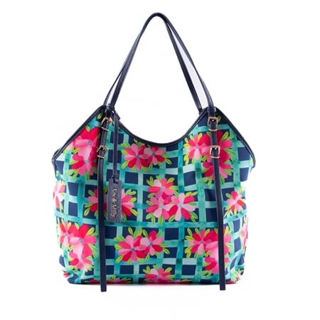 Liv & Milly Kristina Canvas Tote Bag