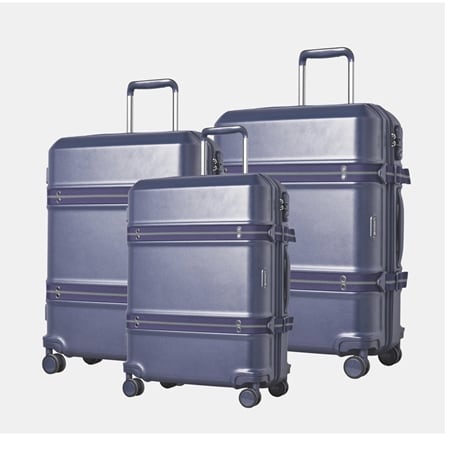 Cobb & Co. Sydney 3 Piece Luggage Set with Webbing Straps