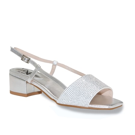 Via Nova Style Valencia-B Sparkle Leather Slingback Heel