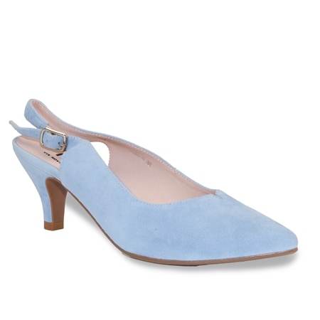 Via Nova Style Dara-B Classic Suede Slingback Pump