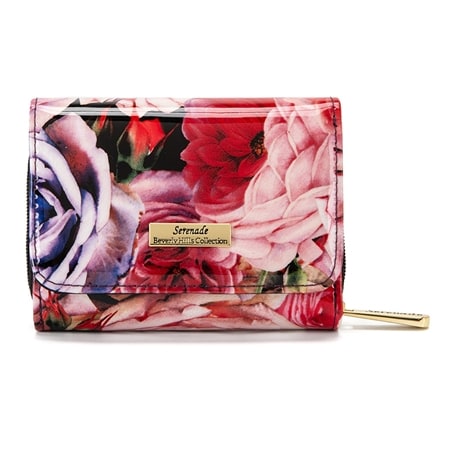 Serenade Rosemarie Patent Leather Wallet with RFID Protection