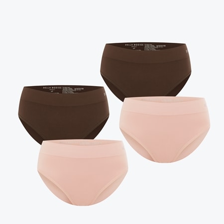 Bella Bodies Bamboo Brief 4pk