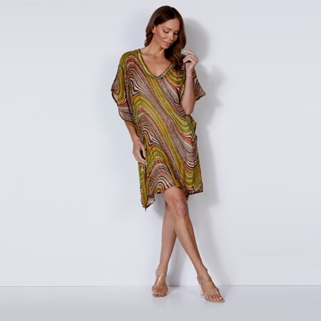 Caju Design 100% Cotton Printed Kaftan