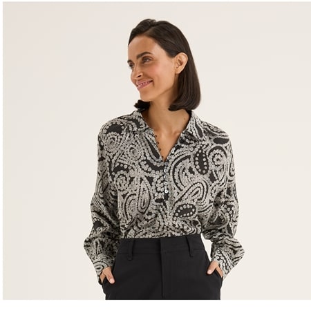 Yarra Trail Scoria Paisly Top