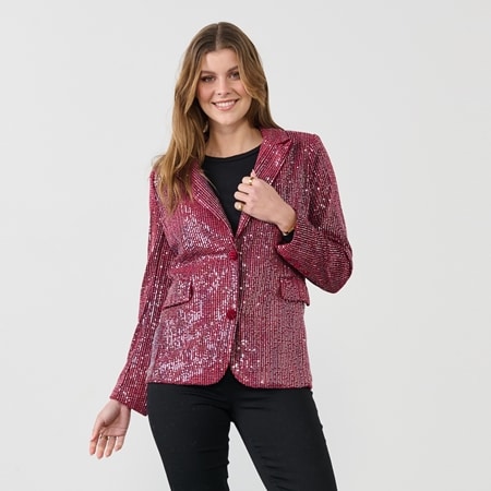 Holmes & Fallon Special Sequin Blazer
