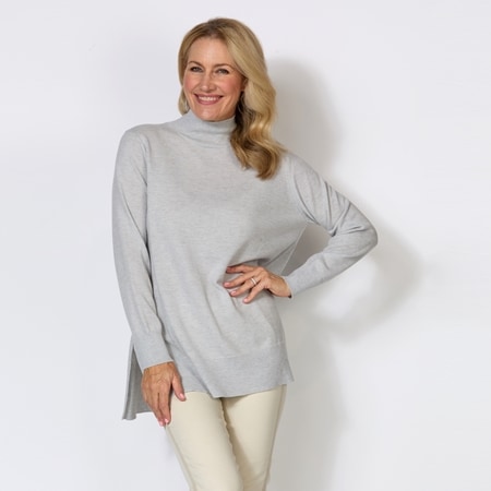Bridge & Lord Turtle Neck Knit Tunic