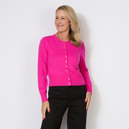 Bridge & Lord Button Front Cardigan