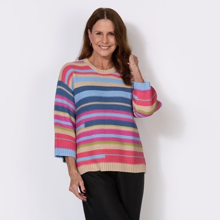 LD & Co Multi Stripe Jumper