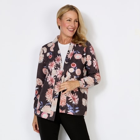 Cordelia St Print Cardigan