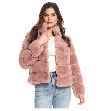 Donna Salyers Faux Fur Posh Jacket