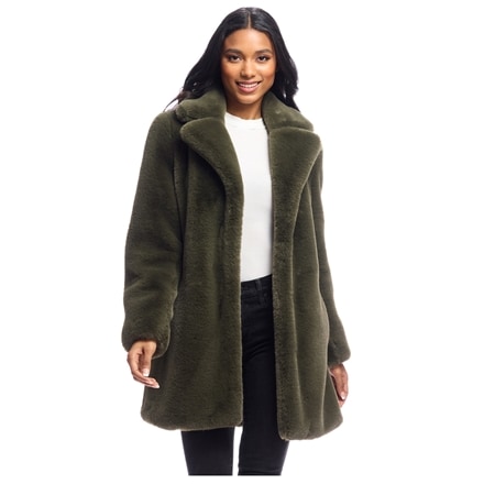 Donna Salyers Faux Fur Le Mink Jacket