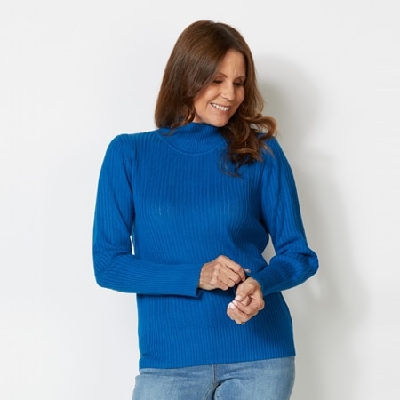 Fields Knitwear Drop Stitch Pullover