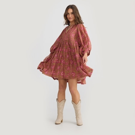 Talisman Wisteria Mini Dress