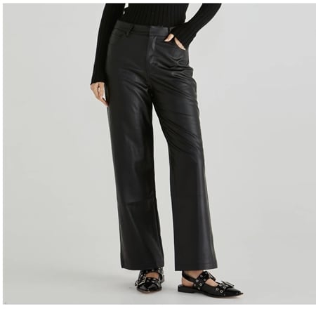 Sass Denim Sola Pu Pant