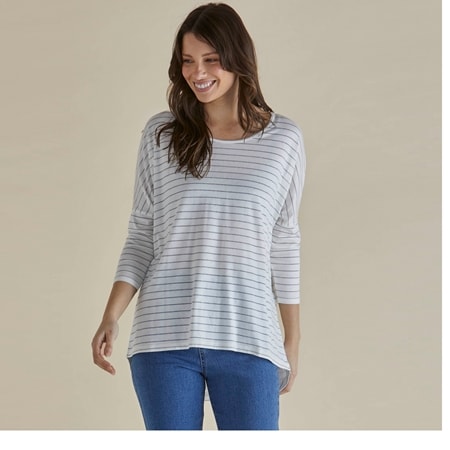 Betty Basics Milan 3/4 Sleeve Top