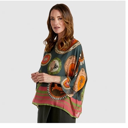 Fate + Becker Ernst Plate Print Top