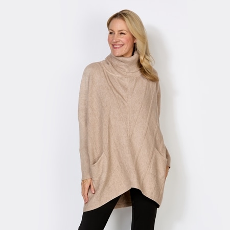 Cordelia St Polo Tunic Knit Top