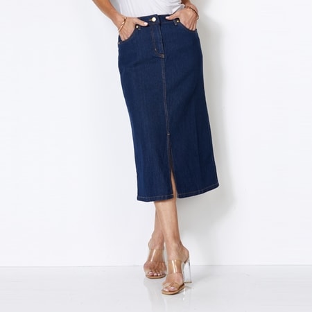 Fella Hamilton Denim A-Line Skirt