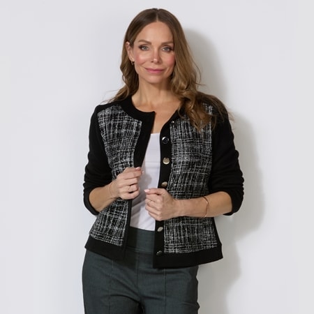Mr. Max Picollo Knit Cardigan Jacket
