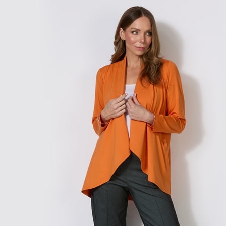 Mr. Max Ultra Modal Waterfall Cardigan with Pocket Detail