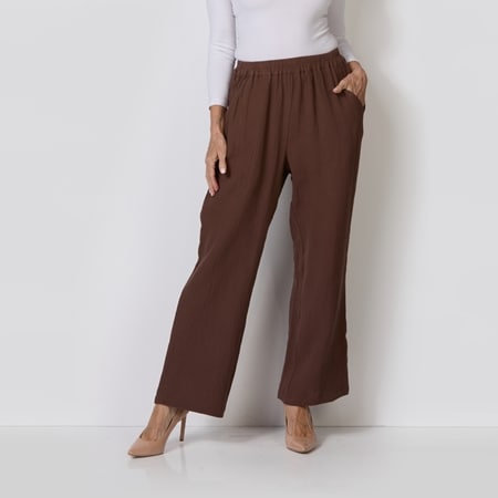 Cordelia St Bonded Cheesecloth Pant