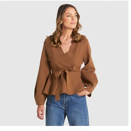 Fate + Becker Tiny Dancer Wrap Cardigan