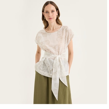 Yarra Trail Rose Top
