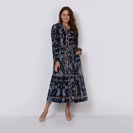 Adrift Ginette Long Sleeve Dress