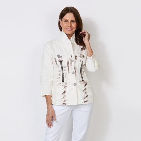 Boo Radley Hand Brush Summer Jacket