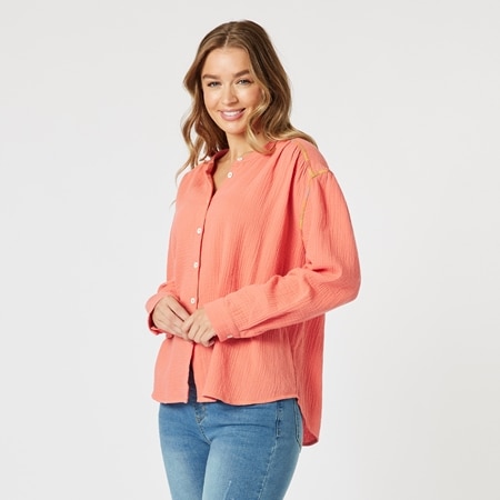 Threadz Rainbow Stitch Shirt