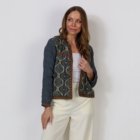 Caju Design Kosmos Print Jacket