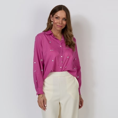Caju Design Special Embroidery Patches Shirt