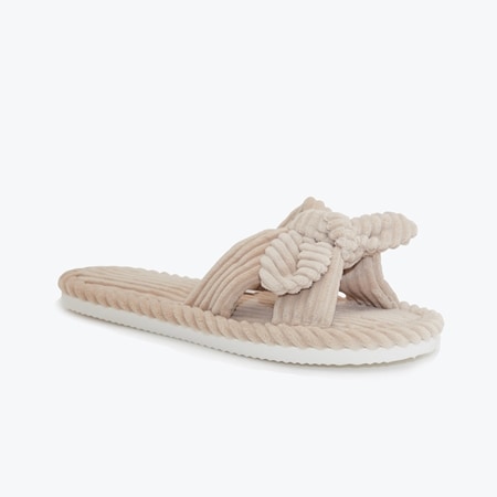 Gelatu Ribbed Tie Slipper