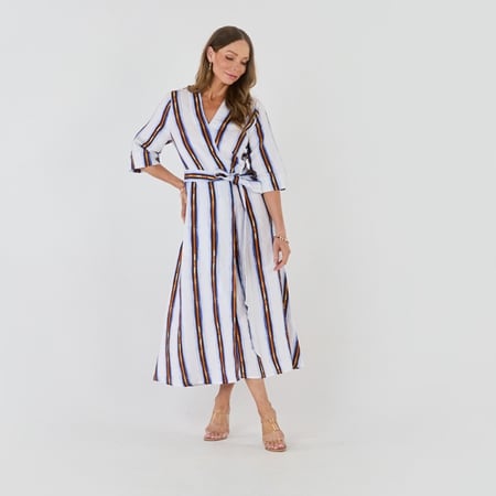 Marco Polo Horizon Wrap Dress