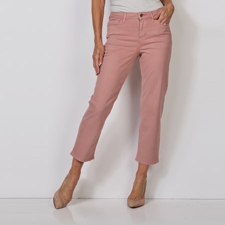 White Stuff Blake Organic Cotton Blend Straight Leg Cropped Jean