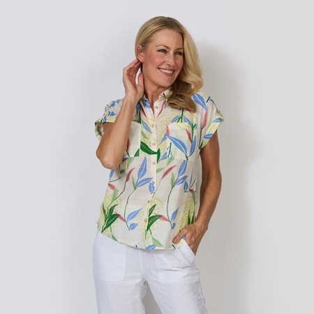 White Stuff Ellie 100% Organic Cotton Shirt
