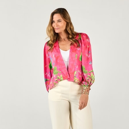 Rubyyaya Mataram Satin Bolero