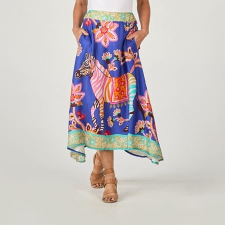 Rubyyaya Tango Satin Skirt