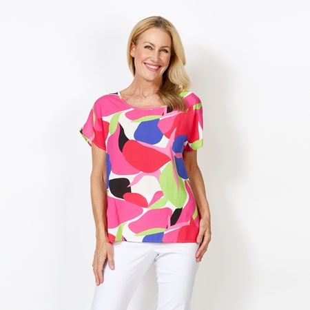 Cordelia St Cap Sleeve Relaxed Top