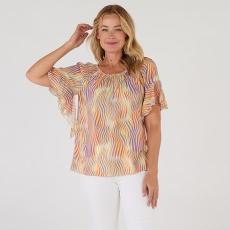 Cordelia St Ruffle Top