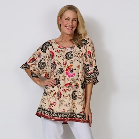 Vintage By Naudic Lurex Stripe Matisse Fae Top