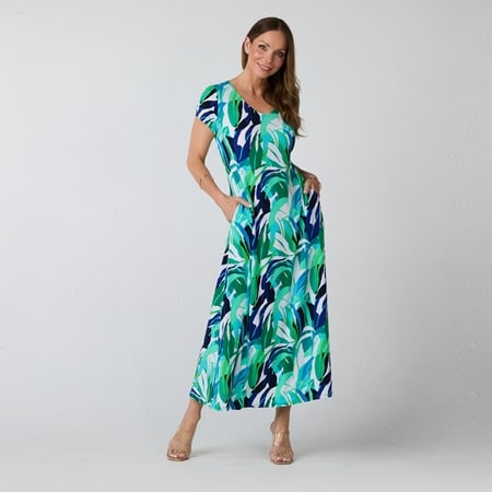 Mr. Max Brazil Knit Summer Maxi Dress