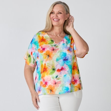 Claire Powell Modal Blushing Top