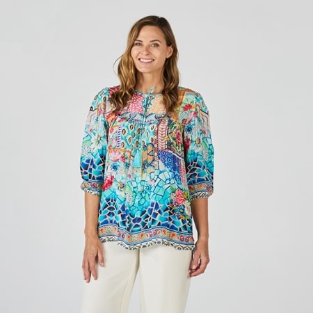 Fella Hamilton Sunset Beach Relaxed Top
