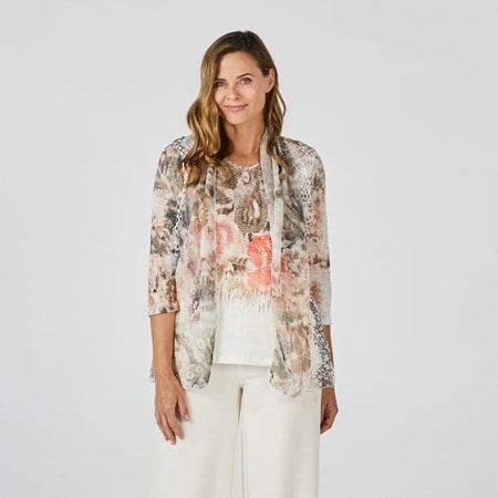 Fella Hamilton Felicia 2Fer Fancy Cardigan