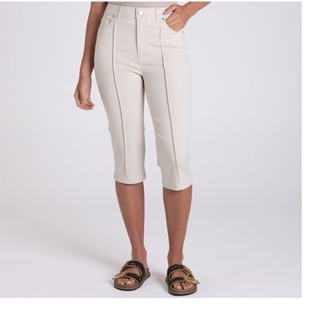 Two-T's Sateen Capri Pant