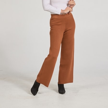 Amanda Charles Elastic Waist Knit Pant