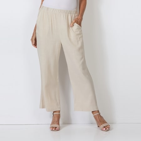 Charlie Lapson Wide Leg Crop Pant